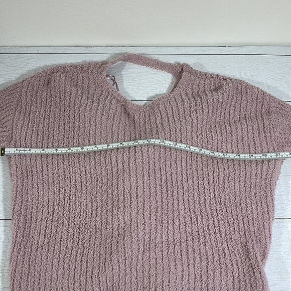 PINK ROSE Light Pink Knit Sweater Size Small - Picture 7 of 10